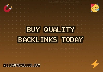 Quality backlinks